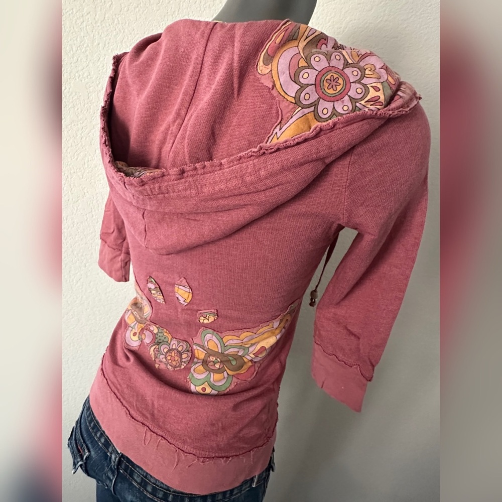 Dusty Rose Scrapbook Hoodie
